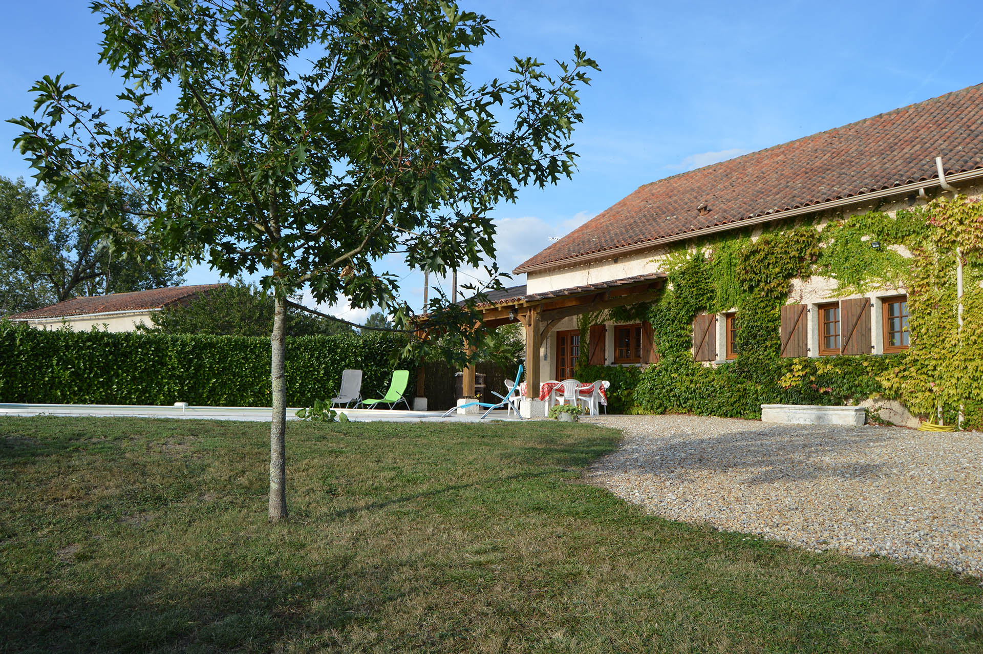 Extérieur du gîte